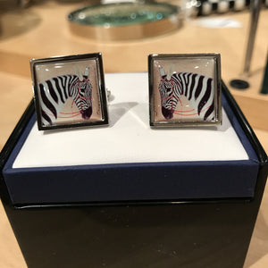 Cufflinks - Zebra