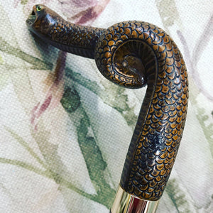 Snake head cane