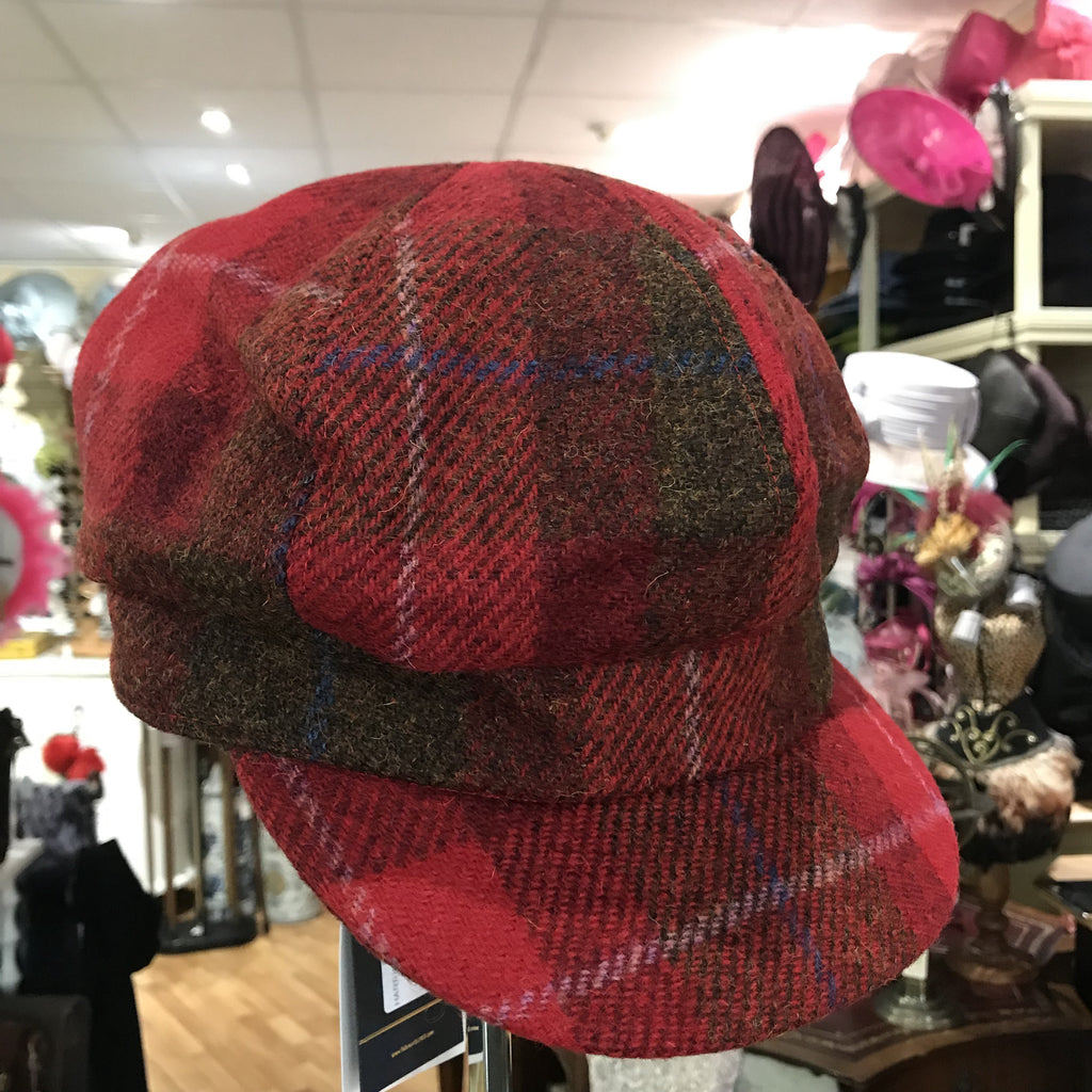 Harris Tweed Wool Carnaby Wool Cap