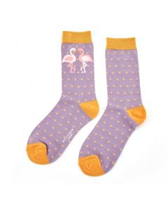 Socks - Kissing Flamingos