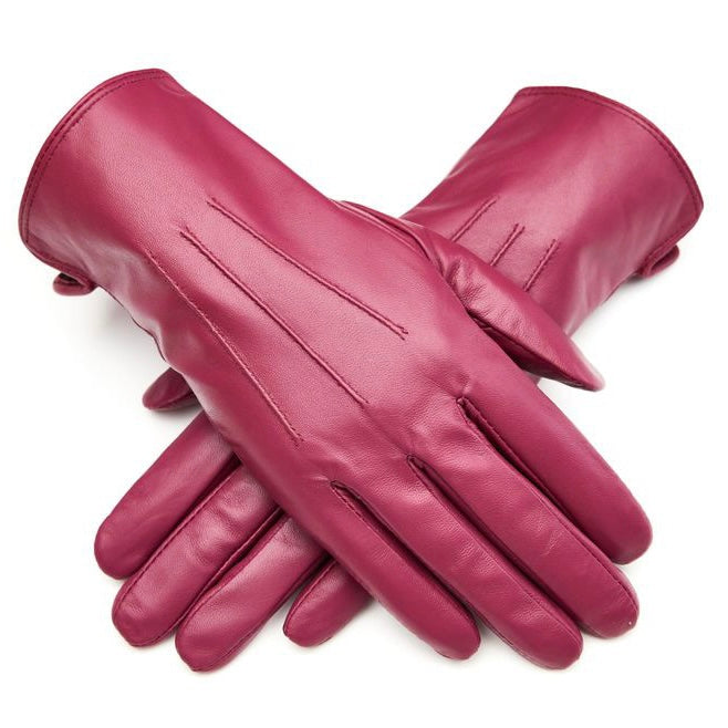 Luxury Leather Ladies Gloves