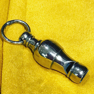 Silver plated whistle