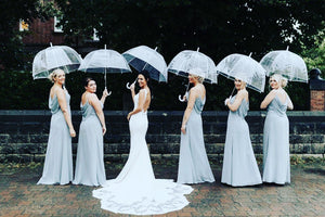 Clear Vinyl Dome Umbrella