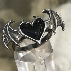 Devil’s Black Heart ring