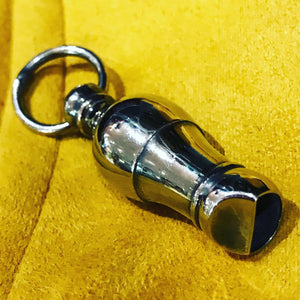 Silver plated whistle