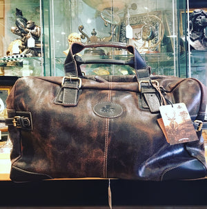 Leather Weekend/Tote Bag