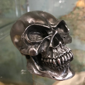 Gun metal grey skull