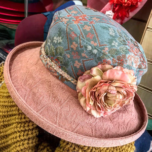 Vintage style cloche hat