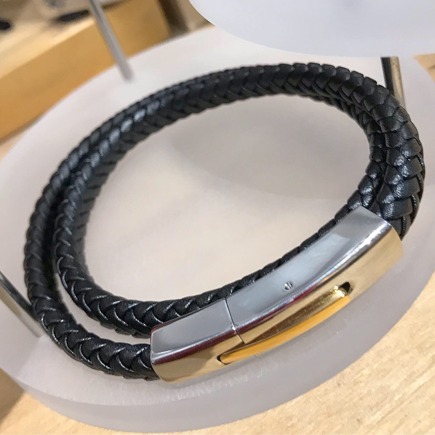 Leather bracelet