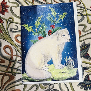 Card - Christmas Snow Fox