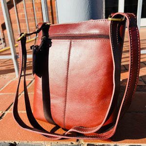 A Crossbody Leather Victoria Bag