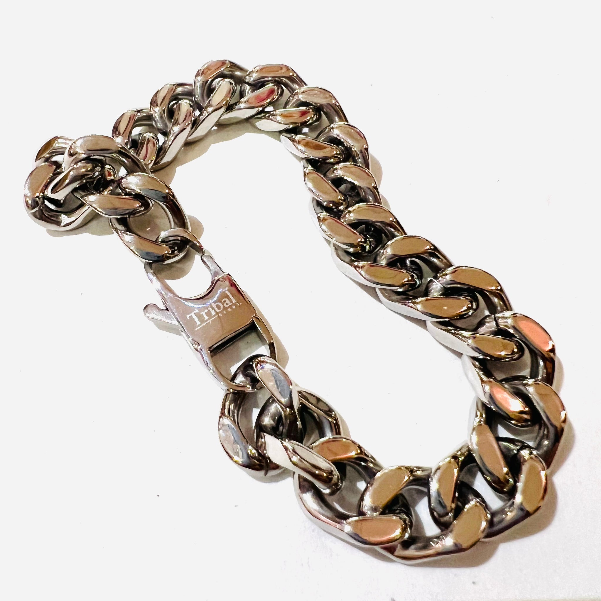 Stainless Steel Curb Link Bracelet