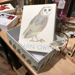 Emma Bridgewater Barn Owl Box and Gift Tag