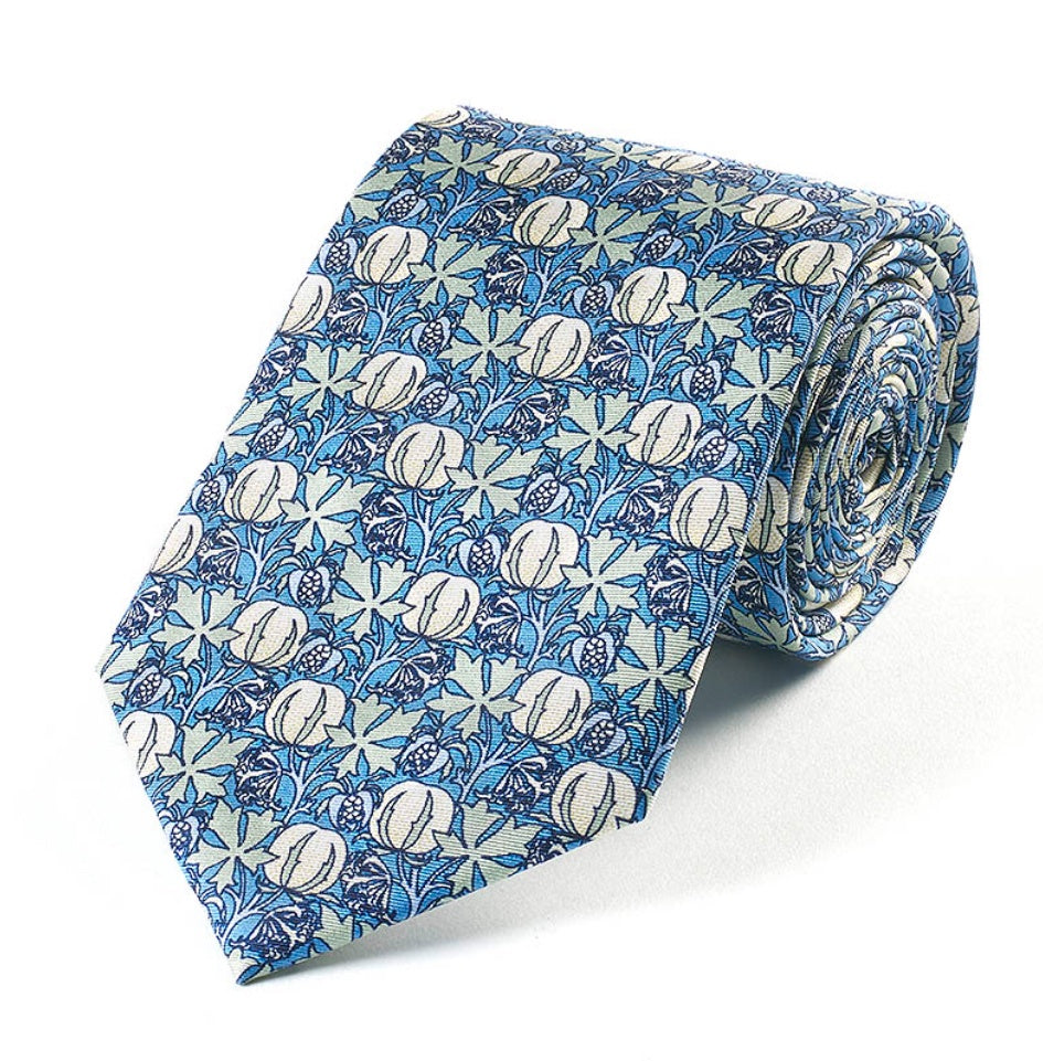 Silk Tie - Voysey Pods