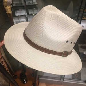 Straw Paper Panama Fedora Hat