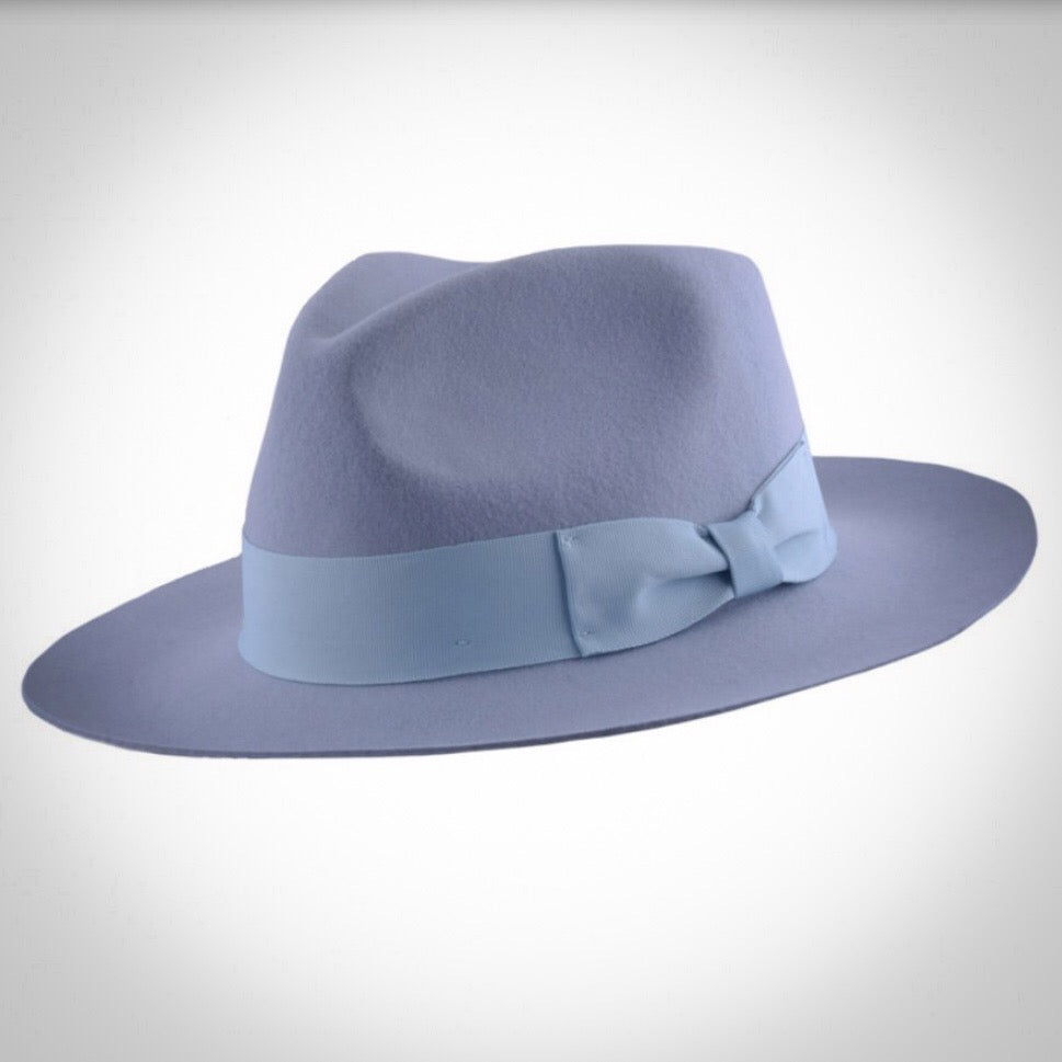 Fedora hat baby blue