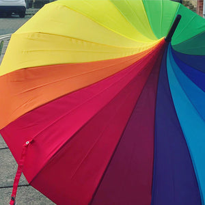 Rainbow umbrella