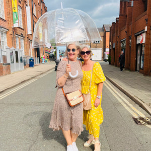 Clear Vinyl Dome Umbrella