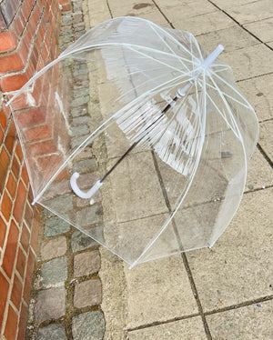 Clear Vinyl Dome Umbrella