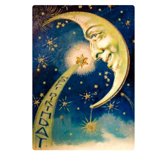 Birthday Card - The Moon and The Star