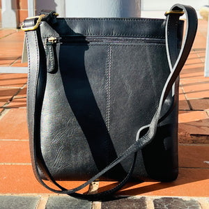 A Crossbody Leather Victoria Bag