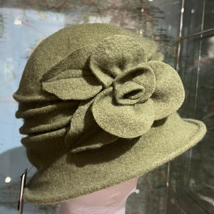 Belinda Wool Cloche Hat