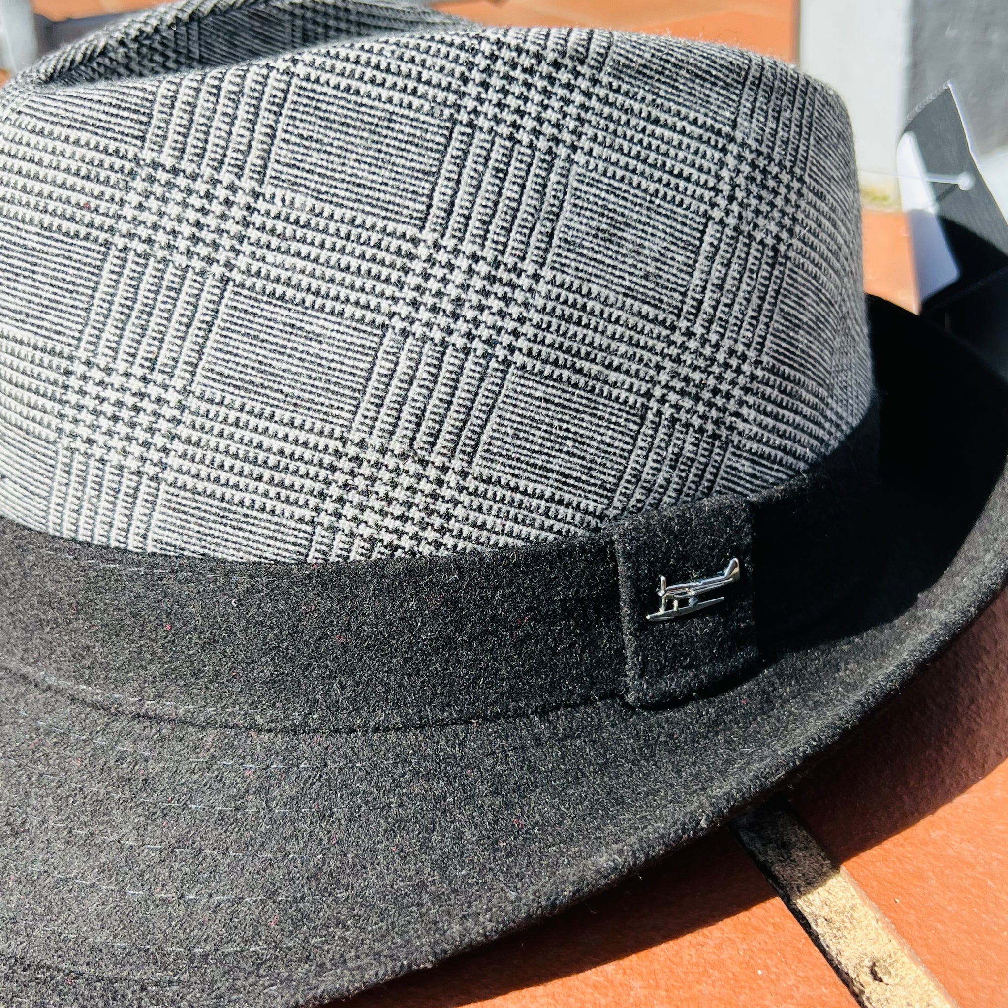 Prince of Wales Check Trilby Hat