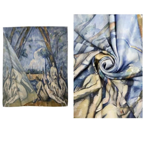 Scarf - The Bathers by Cezanne