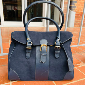 Leather & Suede Handbag