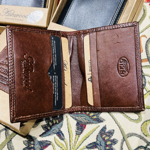 Leather Mini Credit Card Wallet