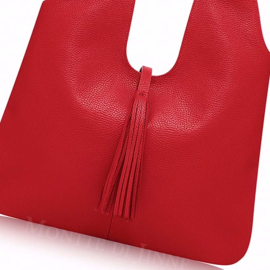 Italian Leather Soft Shoulder Bag