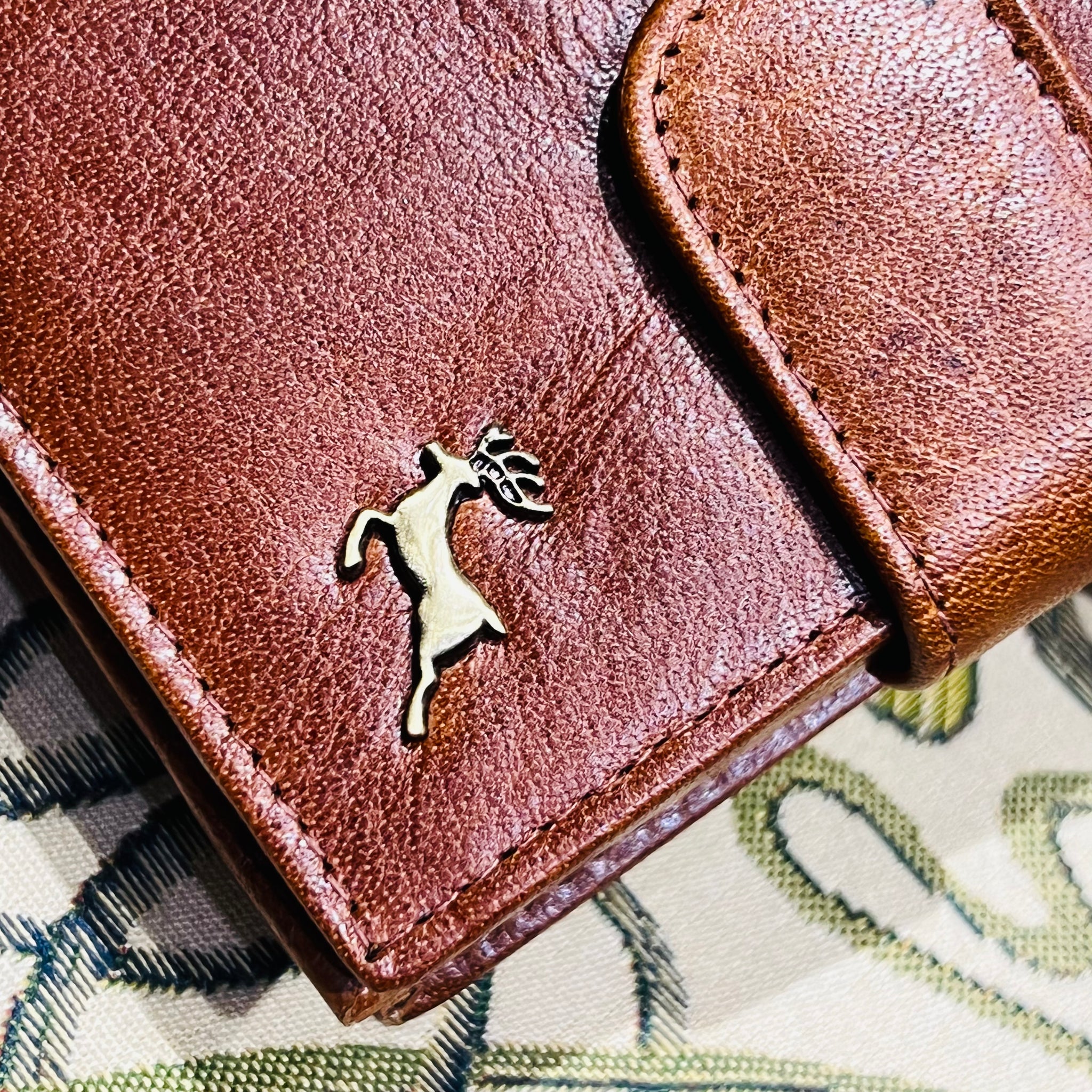 Leather Zip Purse With Card Wallet