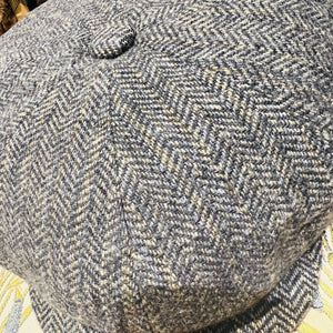 Wool Baker Boy Eight Panel Cap