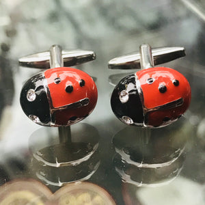 Ladybird Cufflinks 