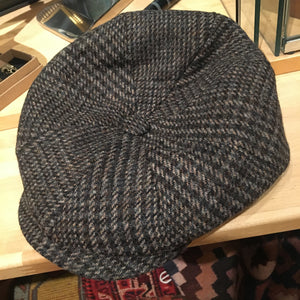 Baker Boy Brown Tweed Hat