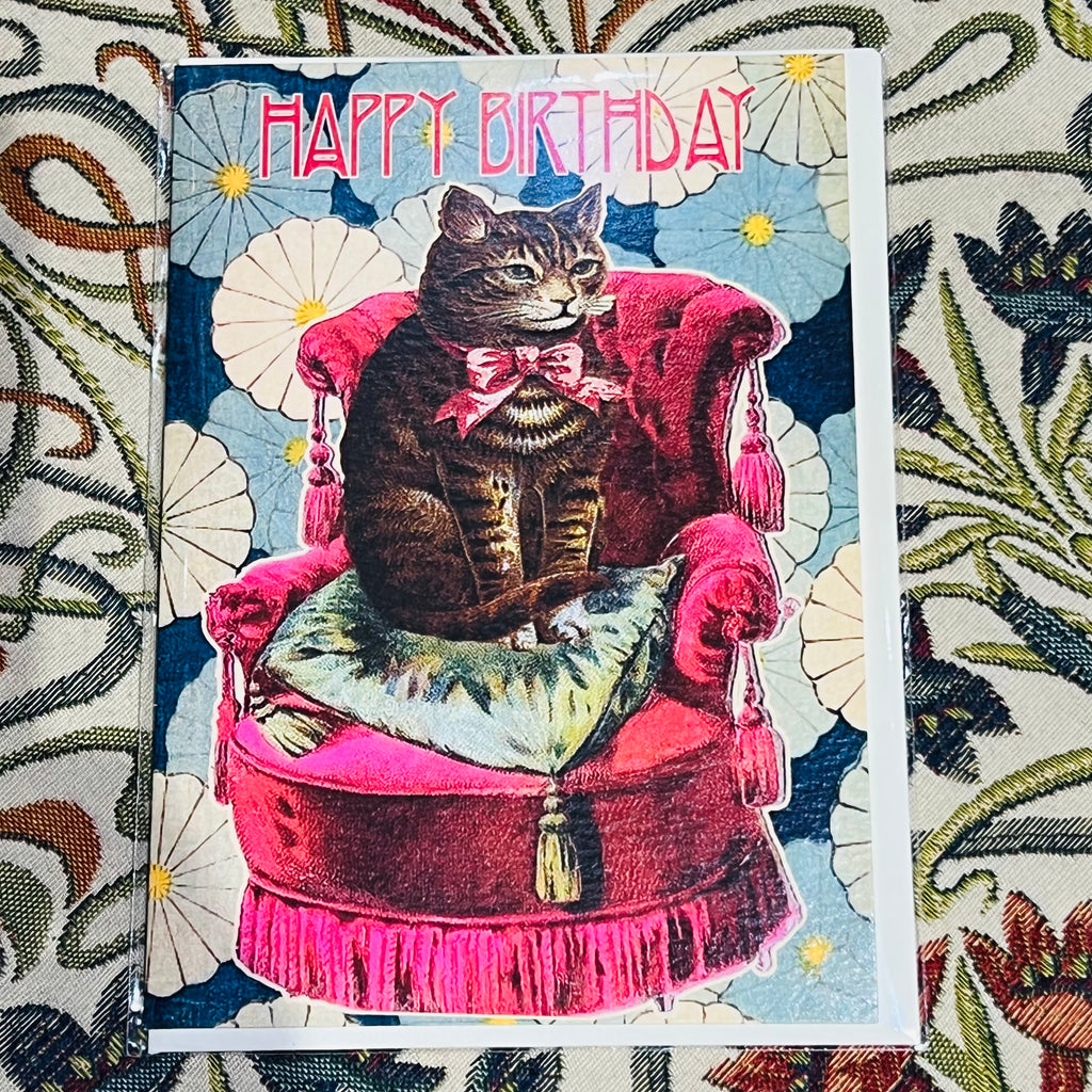 Card - The Comfortable Cat