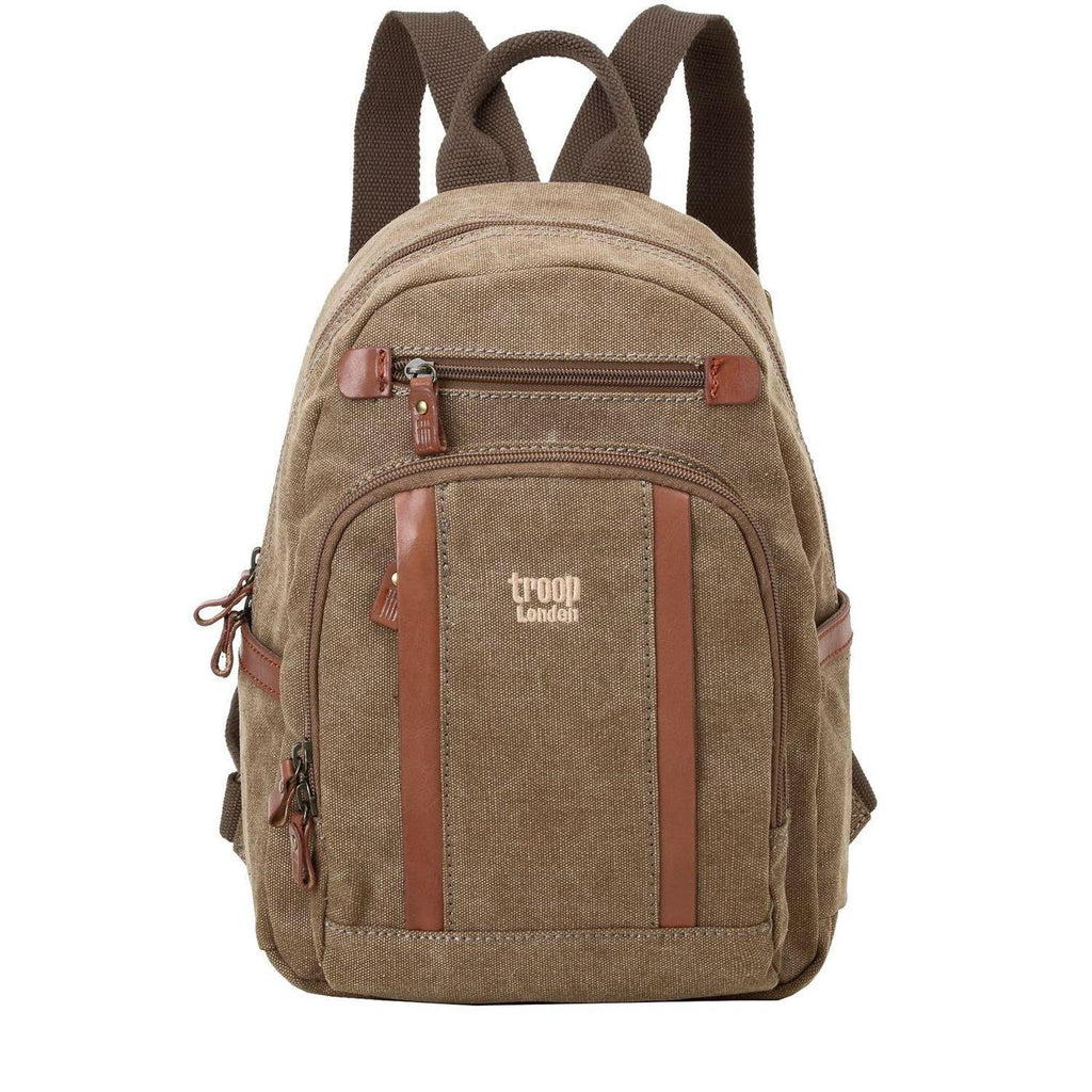 Small classic canvass backpack