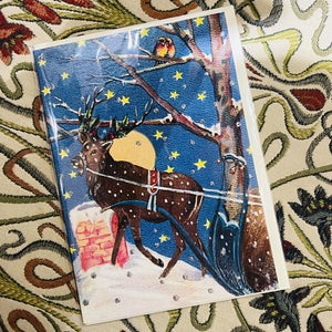 Christmas Card - Starry Winter Night