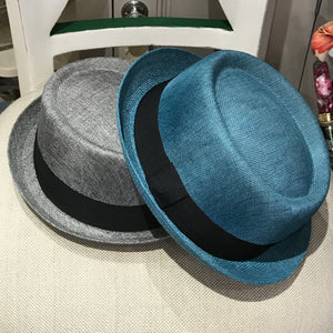 Summer trilby hat