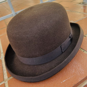 Denton Bowler Hat - Brown