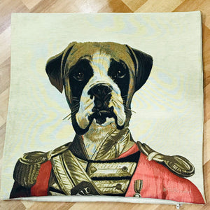 Belgian Tapestry cushion Boxer