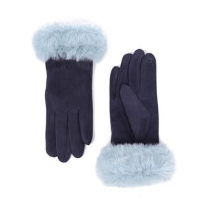 Gloves - With Faux Fur Cuff