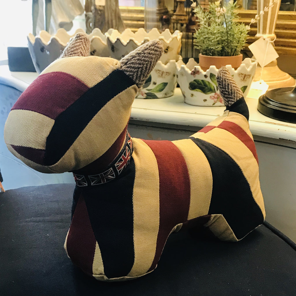 Union flag dog doorstop