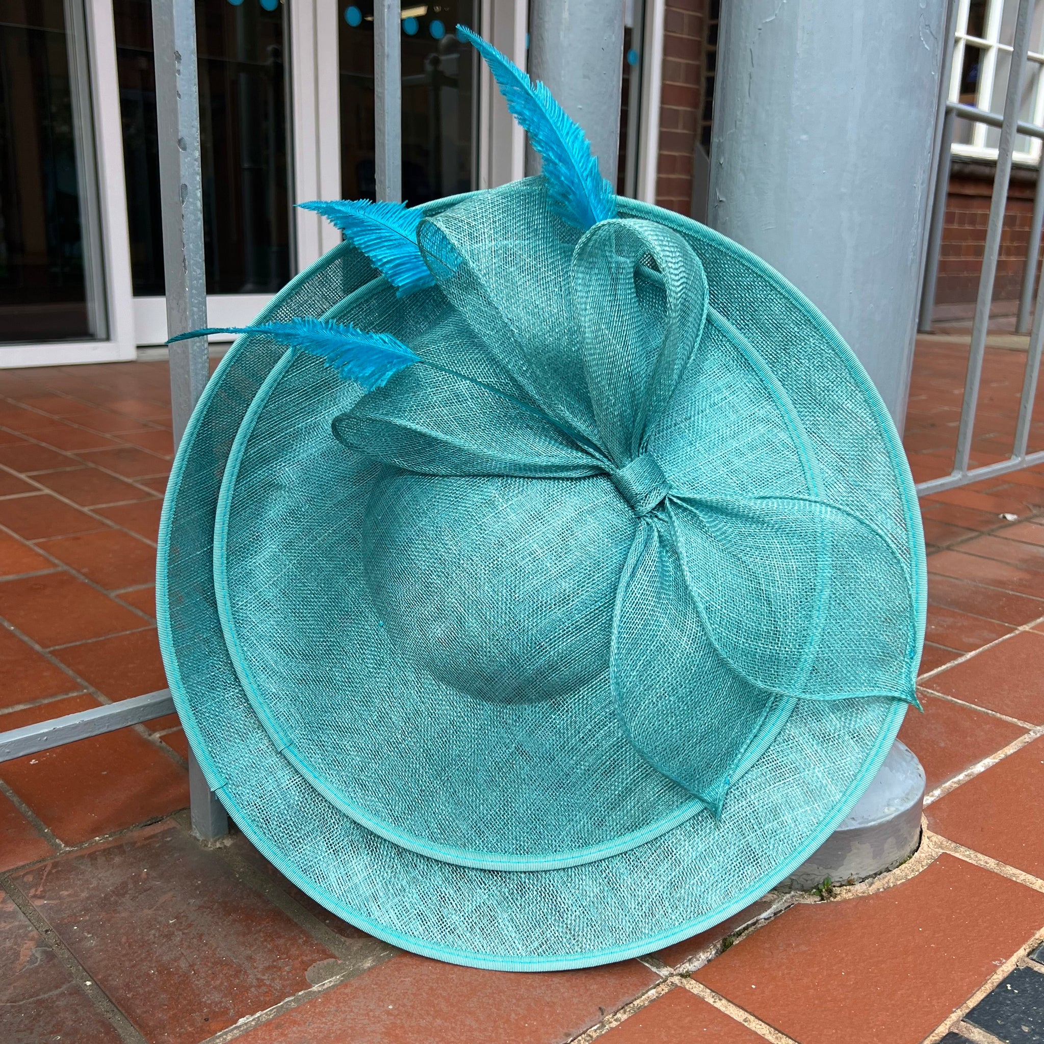 Sinamay Hat with Large Bow