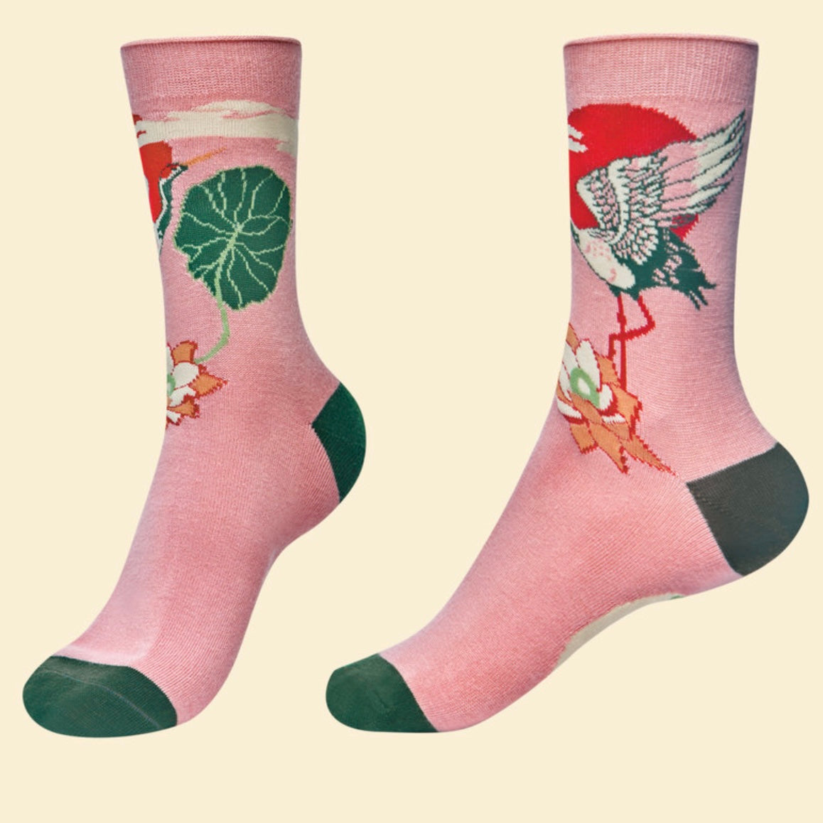 Ankle Socks - Cranes