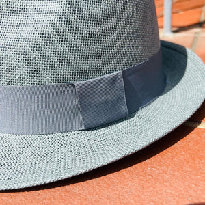 Paper Straw Trilby Hat