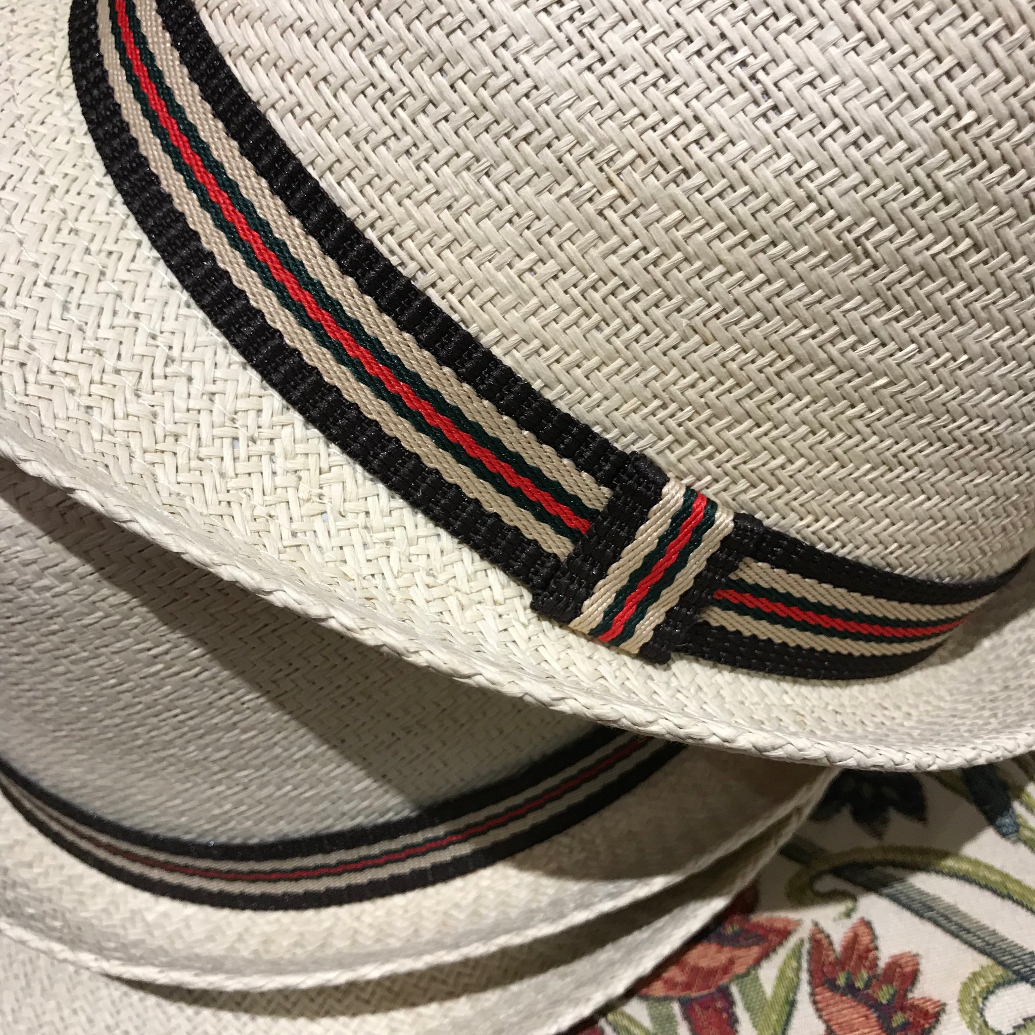 Straw summer hat