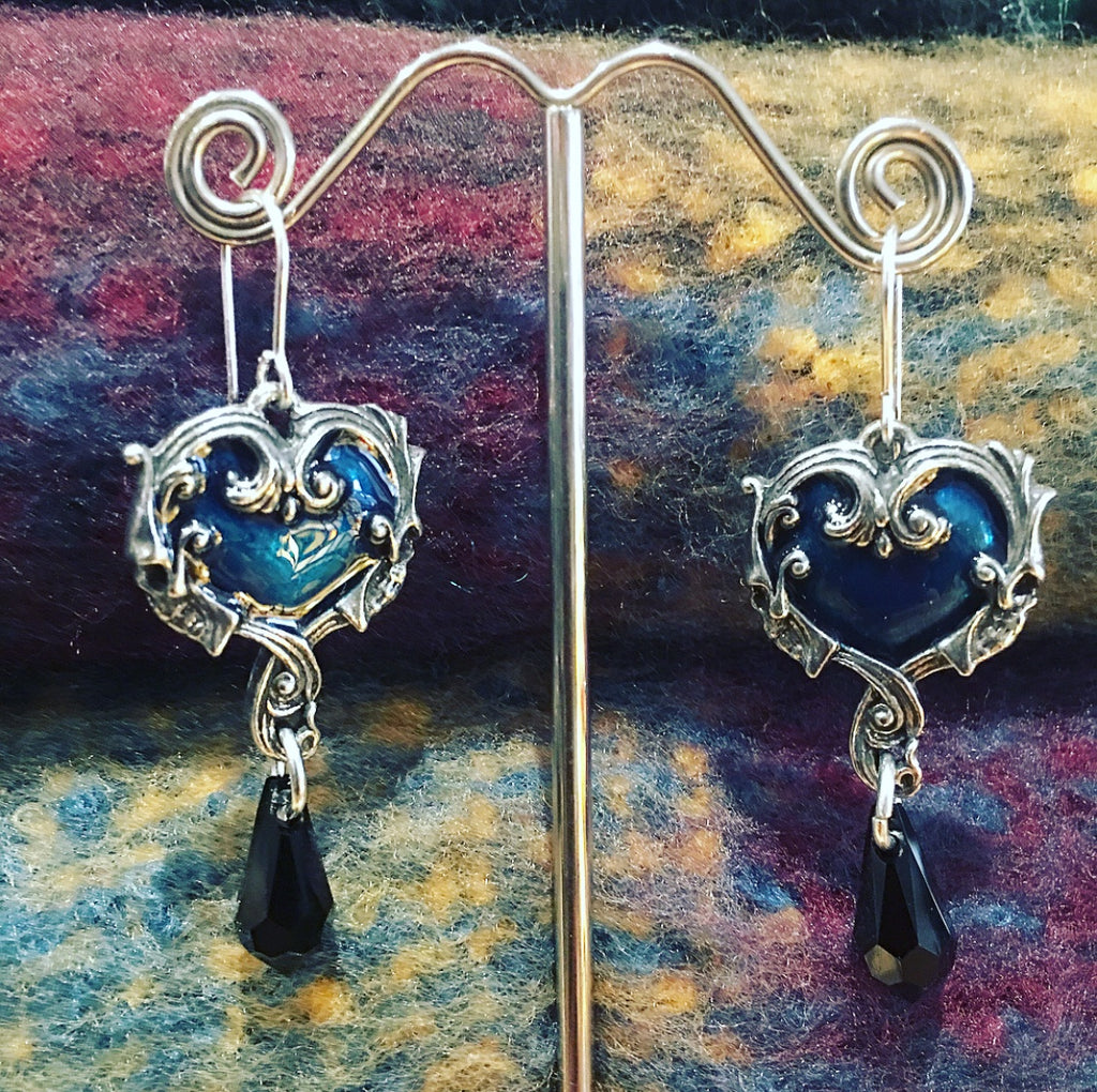 Gothic drop earrings