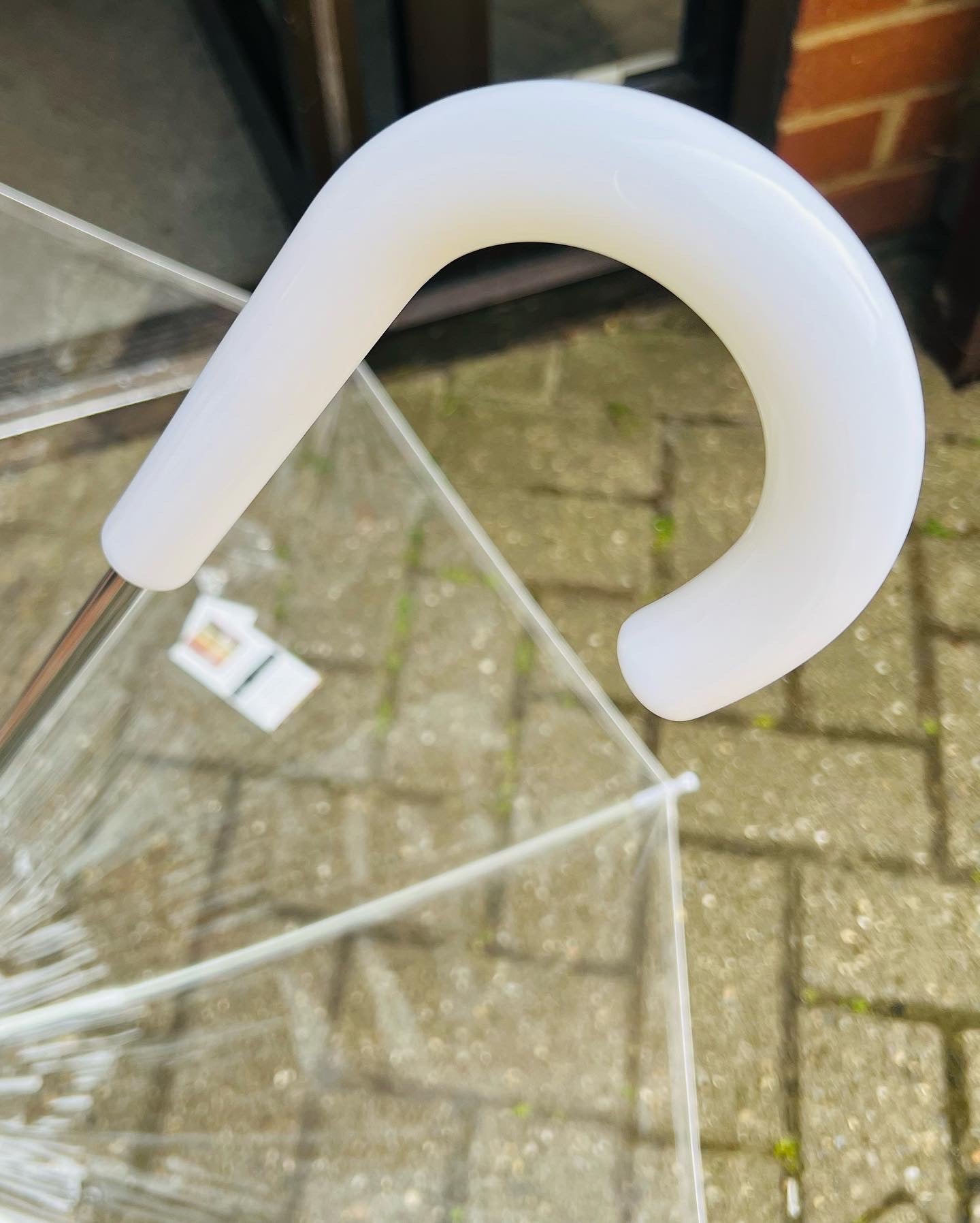 Clear Vinyl Dome Umbrella