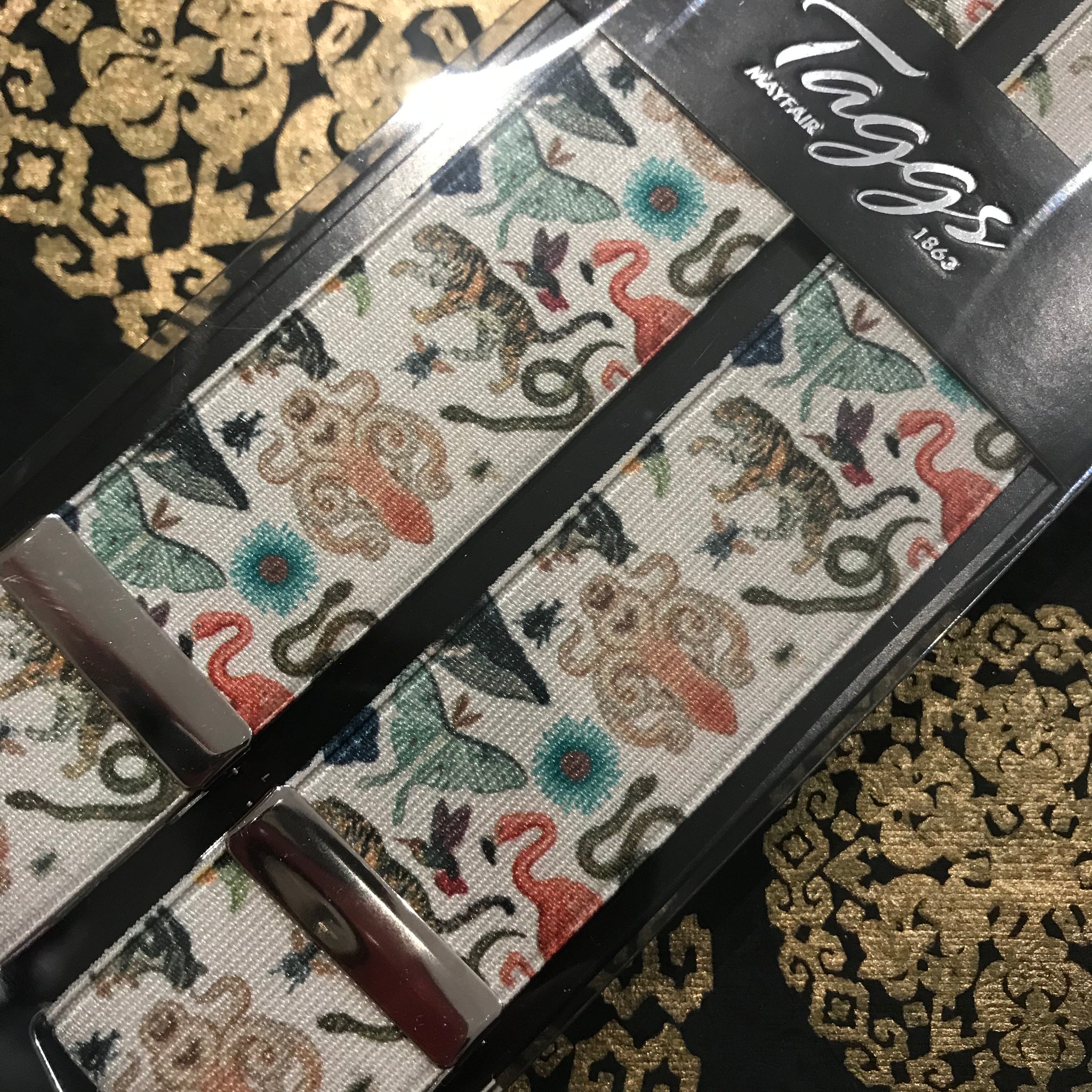 Braces - Tiger print